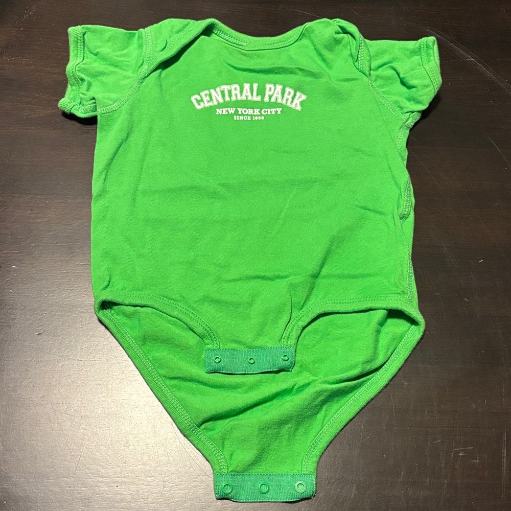 Rabbit Skins Bright Green Kids Bodysuit